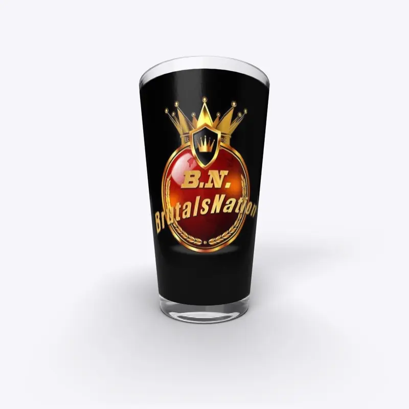 Brutalsnation Glass Cups